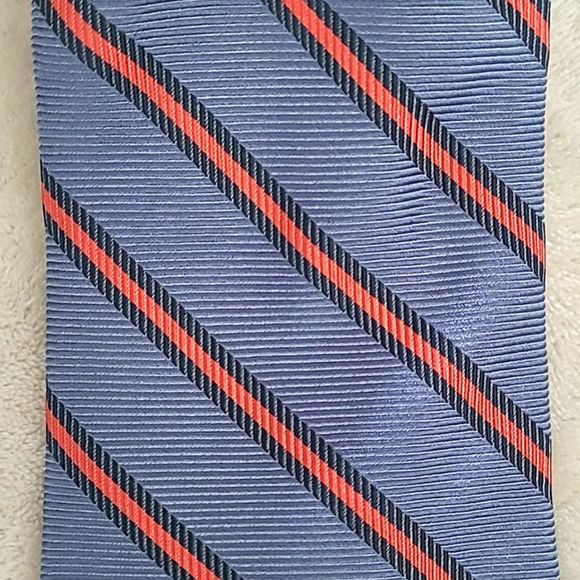 Vintage Brooks Brothers Makers All Silk Men's Repp Regimental Stripe Necktie - Picture 13 of 16